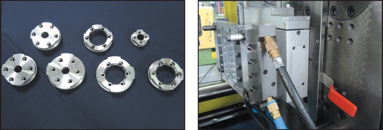 Quick-action clamping systems for STRACK molds from VMM