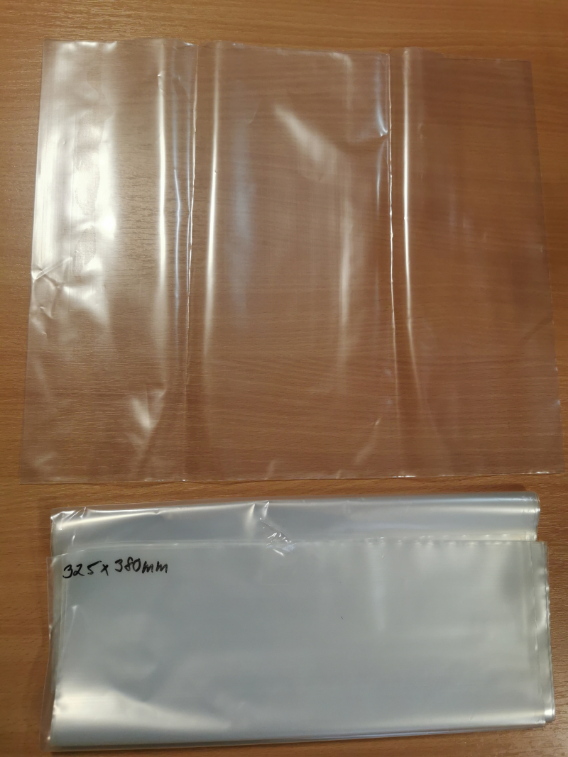 LDPE plastic bags, 60my - IN STOCK