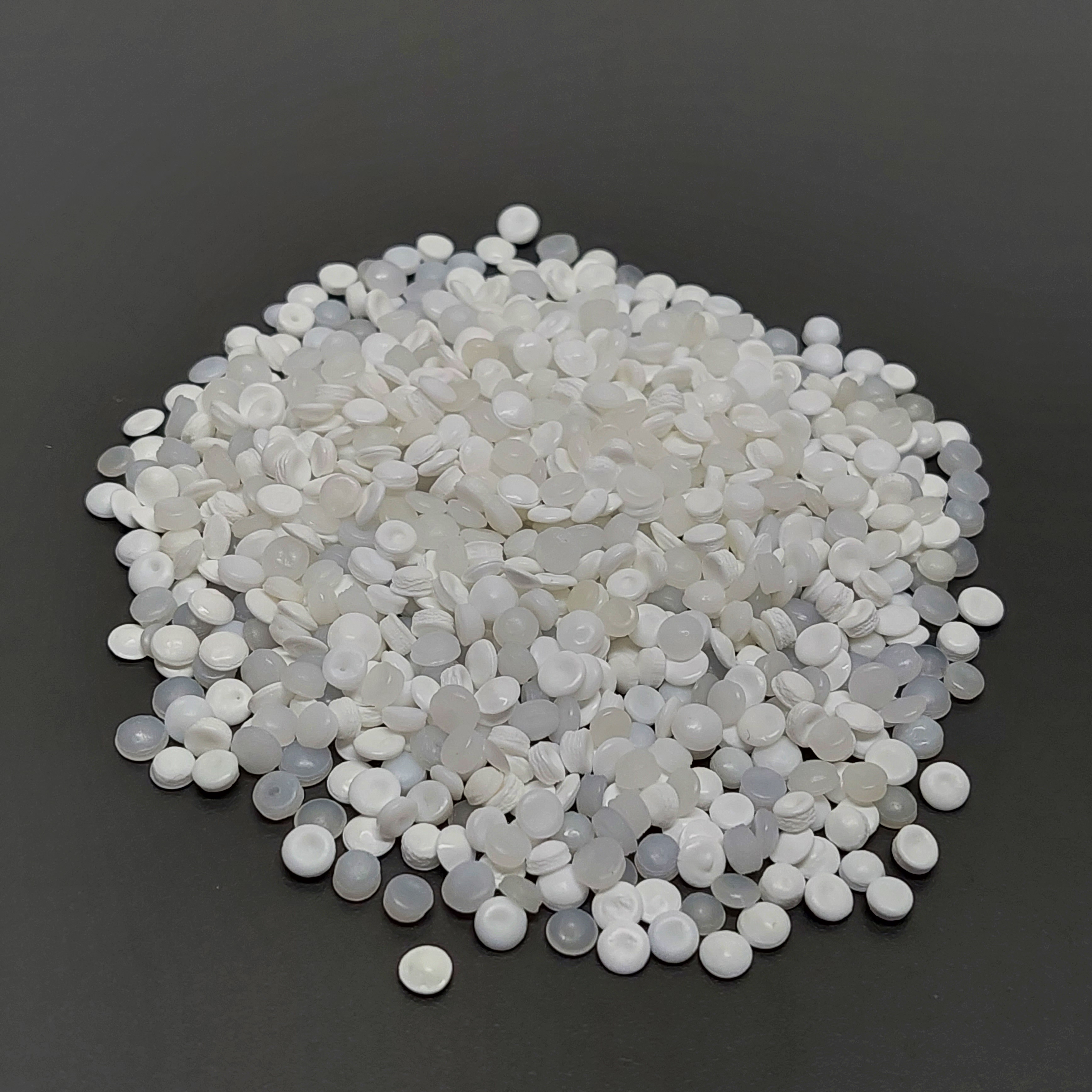 HDPE regranulate natur/white