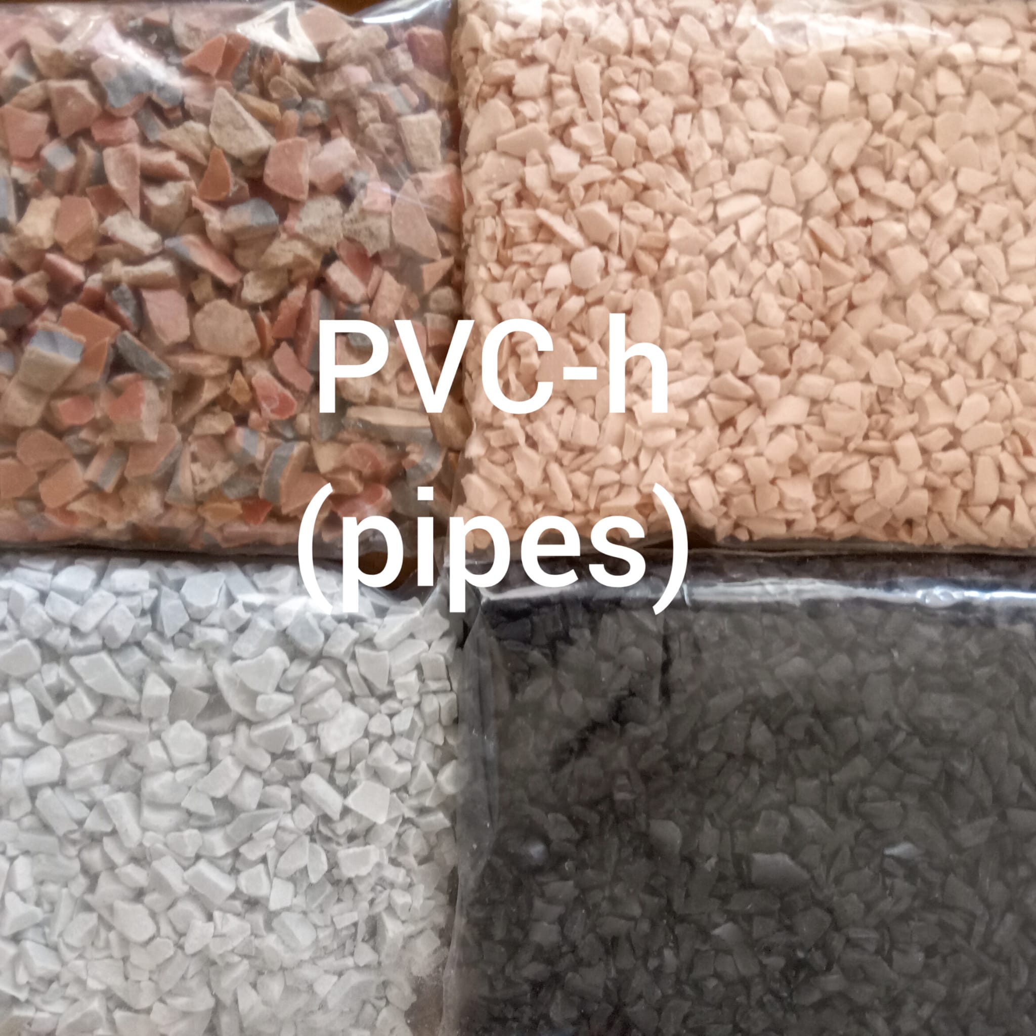 PVC - H regrind from pipes
